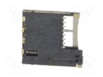 Υποδοχή για Κάρτες MicroSD για PCB SMD Push-Push Attend 112A-TAAR-R03 - Image 2
