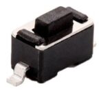 Microswitch TACT 2 Pin Push ON SPST-NO, 1.6N, 0.05A/12VDC, 6x3x4.3mm SMD Ninigi DTSM31N-F
