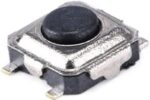 Microswitch TACT 4 Pin Push ON SPST-NO, SMT 3.3x3.3x1.5mm PBS2022