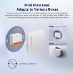 SONOFF Mini R4 Extreme Smart Διακόπτης Wi-Fi 1 Εξόδου 220VAC 10A με Υποστήριξη Ξερών Επαφών - Image 3