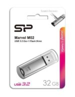 Flash Drive Silicon Power 32GB USB 3.2 Gen 1 Marvel M02 Ασημί SP032GBUF3M02V1S - Image 2