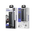 WK Ταχυφορτιστής Power Bank 20.000mAh με Ένδειξη LED, 2x USB Type A 12W Max. Μαύρο WP-121 - Image 2