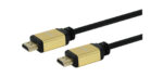 Καλώδιο HDMI v1.4 4K 30Hz 10.2Gbps 15m Μαύρο GBC 14.2852.76