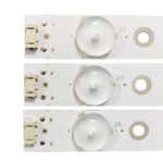 LED Backlight 5 & 4 LED για LG 43" SW43D09L/R-ZC22AG-02 Σετ 8τμχ - Image 2