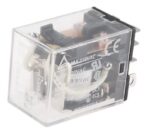 Ρελέ Ηλεκτρομαγνητικό 12VDC 10A 2 Επαφών N.O+N.C 8 Pin Faston Omron LY2 12VDC - Image 2