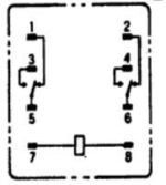 Ρελέ Ηλεκτρομαγνητικό 12VDC 10A 2 Επαφών N.O+N.C 8 Pin Faston Omron LY2 12VDC - Image 4
