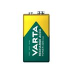 Varta Accu Power Επαναφορτιζόμενη Μπαταρία 9V Ni-MH 200mAh 1τμχ - Image 2