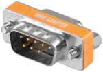Adaptor D-Sub 9 Pin RS-232 σε Null Modem Αρσενικό σε Θηλυκό Goobay 50687