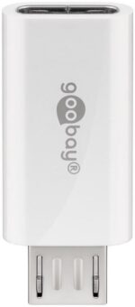 Goobay Adaptor OTG Micro USB 2.0 Αρσενικό σε USB-C Θηλυκό 55550 - Image 2