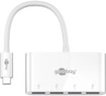 Goobay USB 3.0 Type-A Hub 4 Θυρών με Σύνδεση USB-C 66274 - Image 2