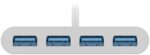 Goobay USB 3.0 Type-A Hub 4 Θυρών με Σύνδεση USB-C 66274 - Image 3