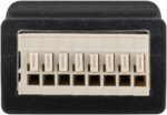 Βύσμα RJ45 8P8C Θηλυκό Κλέμμα με Πιεστικούς Ακροδέκτες (Tool Free) Πλαστικό Goobay 76737 - Image 2