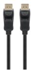 Καλώδιο DisplayPort v1.4 8K 60Hz 32.4Gbps 5m Μαύρο Goobay 61699