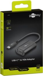 Goobay Μετατροπέας USB-C σε VGA 1920x1080p 60Hz 20cm 51776 - Image 4