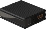 HDMI Audio Extractor 4K 60Hz με Έξοδο Ήχου 3.5mm και Toslink, Υποστήριξη ARC Μαύρο Goobay 58477