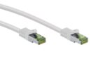 Καλώδιο Δικτύου Cat 8.1 S/FTP 5m CU/PVC LSZH AWG26 Λευκό Goobay 61107 GHMT Certified
