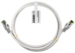 Καλώδιο Δικτύου Cat 8.1 S/FTP 15m CU/PVC LSZH AWG26 Λευκό Goobay 61110 - Image 5