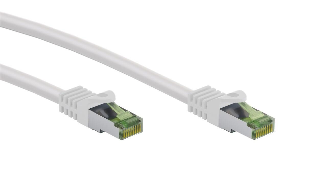 756807000-o1.jpg Καλώδιο Δικτύου Cat 8.1 S/FTP 10m CU/PVC LSZH AWG26 Λευκό Goobay 61109 - Image 1
