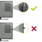 Adaptor HDMI Αρσενικό σε Θηλυκό Εύκαμπτος 4K 60Hz με Επίχρυσα Βύσματα 10cm Μαύρος Goobay 64824 - Image 5