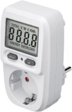 Goobay Μετρητής Κατανάλωσης Ρεύματος 3680W με Ένδειξη Υπερφόρτωσης 64589
