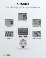 Goobay Μετρητής Κατανάλωσης Ρεύματος 3680W με Ένδειξη Υπερφόρτωσης 64589 - Image 2