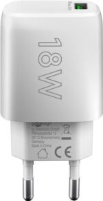 Goobay Ταχυφορτιστής Πρίζας με 1x USB-A Quick Charge 3.0 18W Λευκός 61672 - Image 2