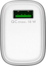 Goobay Ταχυφορτιστής Πρίζας με 1x USB-A Quick Charge 3.0 18W Λευκός 61672 - Image 4