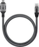 Goobay Καλώδιο USB-C 3.1 σε RJ45 Ethernet 1000Mbps 2m Ασημί 70698 - Image 2