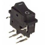 Διακόπτης Rocker OFF-ON 4 Pin DPST, 16A/250VAC, για Άνοιγμα 27x12.5mm C&K DF62J12S2AHQA