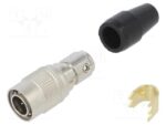 Βύσμα HR10 Αρσενικό 3 Pin για Καλώδιο, Εμπλοκή Push-Pull 2Α IP67 150V AC Hirose HR10A-7P-4P(73)