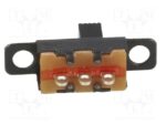Διακόπτης Συρόμενος ON-ON 3 Pin SPDT, 0.5A/24VDC, 11x6x5mm για Panel S1501 - Image 2
