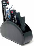 AXRed RCU Holder Επιτραπέζια Θήκη 5 Τηλεχειριστηρίων από Οικολογικό Δέρμα 22x7x12cm