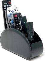 AXRed RCU Holder Επιτραπέζια Θήκη 5 Τηλεχειριστηρίων από Οικολογικό Δέρμα 22x7x12cm