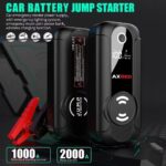 AXRed X-10 Φορητός Εκκινητής Μπαταρίας Αυτοκινήτου 12V 1000A & Power Bank 20000mAh - Image 4