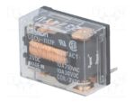 Ρελέ Ηλεκτρομαγνητικό 3VDC 10A 1 Επαφής N.O 4 Pin για PCB Omron G6CU-1117P-US 3VDC