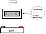Ψηφιακό Βολτόμετρο Πίνακα 3 Ψηφίων 0÷30VDC 70x40mm Λευκό - Image 2