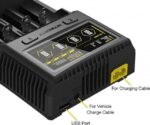 Φορτιστής 4 Μπαταριών Λιθίου Li-Ion 18650 4.2VDC 1200mA - Image 2