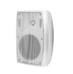 MegaSound SM-M224W Ζεύγος Ηχείων Λευκά Πλαστικά 2 Δρόμων 4" 60W 8Ω/100V με Βάση Τοίχου 150x130x220mm