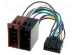 Καλωδίωση Αυτοκινήτου ISO για Pioneer 16 Pin Μαύρο-Καφέ 4Carmedia ZRS-82