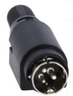 Βύσμα Τροφοδοσίας DC R7B 13.8mm 3 Pin 7.5A Αρσενικό Καλωδίου έως 6.5mm Κολλητό Ninigi PC-MDP-401-3P - Image 2