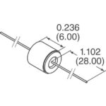 Aπαγωγέας Yπέρτασης 600V, 10GΩ Littelfuse AC240L - Image 2