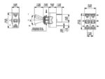 Διακόπτης Μοχλού Toggle OFF-ON 2 Pin SPST, 15A/250VAC, Φ12.2mm Apem 631H - Image 2