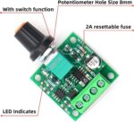 Ρυθμιστής Στροφών Μοτέρ DC 1.8/3/5/6/12VDC 2A PWM Haitronic HS2069 - Image 2