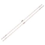 LED Backlight 28 LED για Samsung 43" AOT_43_NU7100F_2X28_3030C , BN96-45954A , V8N1-430SM0-R0 Σετ 2τμχ