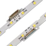 LED Backlight 28 LED για Samsung 43" AOT_43_NU7100F_2X28_3030C , BN96-45954A , V8N1-430SM0-R0 Σετ 2τμχ - Image 2