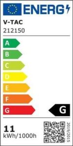 Αδιάβροχη Ταινία LED 12V 11W Φυσικό Λευκό 4500Κ 900lm IP65 5m SMD5050 V-TAC 212150 - Image 3