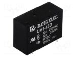 Ρελέ Ηλεκτρομαγνητικό 48VDC 12A 1 Επαφής N.C+N.O 5 Pin για PCB Recoy LM1-48D