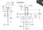 Microswitch TACT 2 Pin Push ON SPST, 1.57N, THT 6.2x6.2x4.3mm E-Switch TL59NF160Q - Image 2