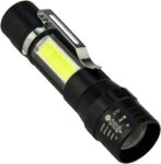 Επαναφορτιζόμενος Φακός Χειρός LED 300lm με Micro USB, Ρυθμιζόμενη Εστίαση & Πλαϊνό Φωτισμό Φ25x95mm 82239