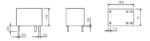 Ρελέ Ηλεκτρομαγνητικό 5VDC 3A 1 Επαφής N.C+N.O 6 Pin για PCB Relpol RSM954N-0111-85-1005 - Image 2